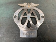Automobilia, AA badge, car