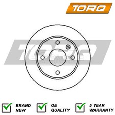 1x 1x Brake Disc Front Torq