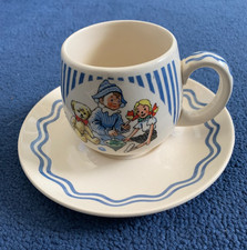vintage ANDY PANDY  ,TEDDY, LOOBYLOO  CHILDS CUP AND SAUCER CUP  royal norfolk