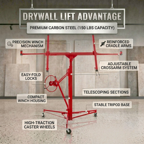 11ft drywall lift - drywall, panel