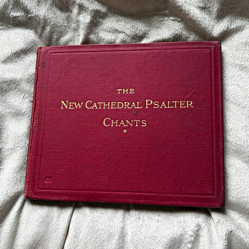 The new cathedral psalter - new,