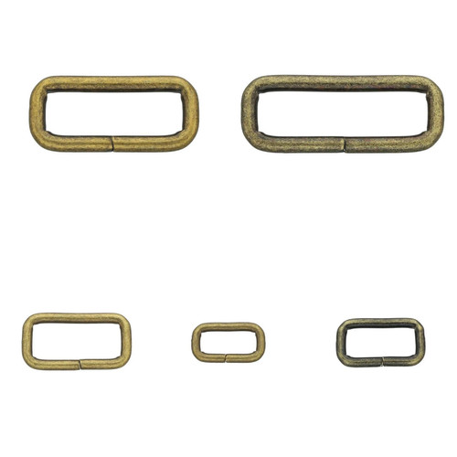Loop antique brass effect - loop,