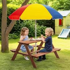 Kids picnic table - picnic, with