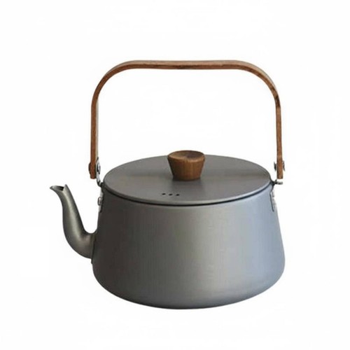 Aluminum camping kettle large - aluminum,