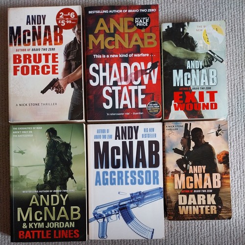 Andy mcnab paperback book - paperback,