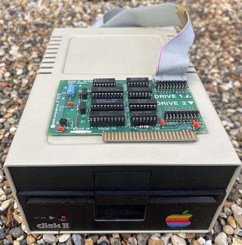 Apple disk a2m0003 vintage - apple, ii