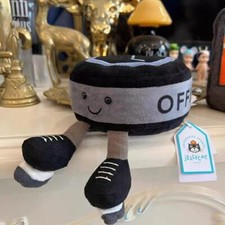 Jellycat 10cm Hockey Puck Plush: Official Sports Lover Christmas Gift Idea