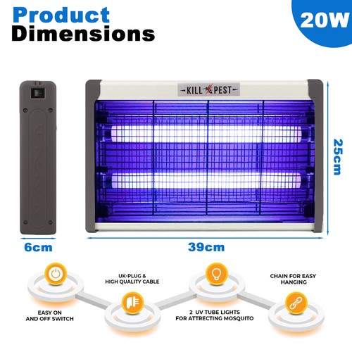 20w electric insect fly - 20w,