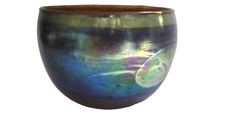 Signed Siddy Langley art glass