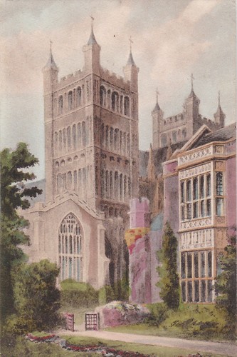 Artist drawn south tower of - south,