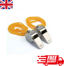 METAL REFEREE WHISTLE WITH KEY