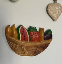 Vintage Folk Art Wooden Hand