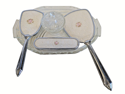 Antique silver guilloche - antique,