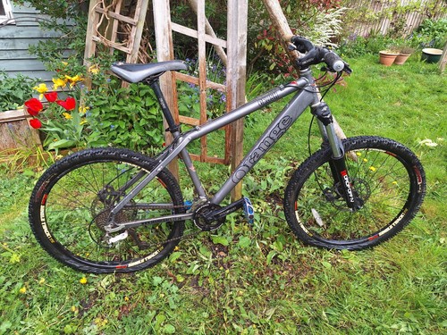 Orange crush hardtail mtb - orange, 17"