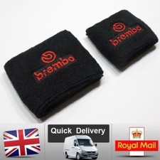 Motorcycle Front & Rear Brake Fluid Reservoir Sock Cover Brembo Brakes UK STOCK!