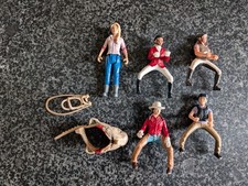 Schleich Figures Riding & Horse Bundle Vet Seated Riders Western Rider & Tack