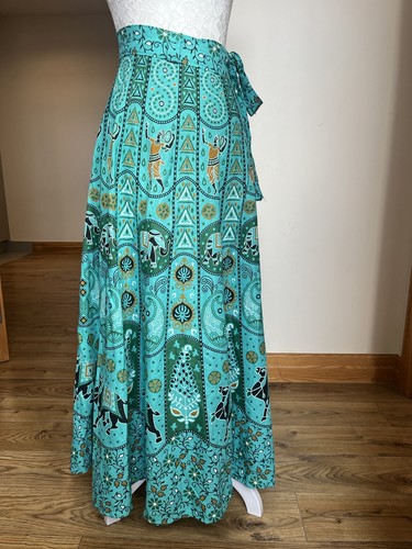 Long cotton skirt maxi - cotton,