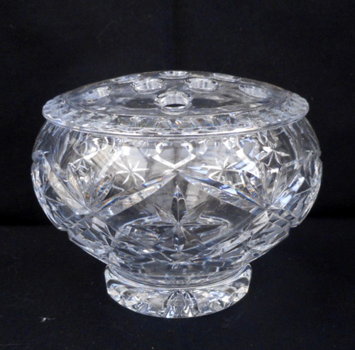 Crystal rose bowl glass - bowl,