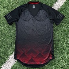 adidas Flamengo Football Shirt 2017 Blackout Tango Jersey Rare Men's Medium