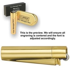 CLIPPER Engraved SILVER STEEL