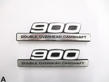 2x side cover emblem shield cover side cap plate Kawasaki Z 900 1A 1B - NEW