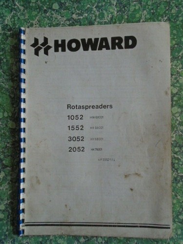 Howard rotavator 1052 1552 - rotavator,