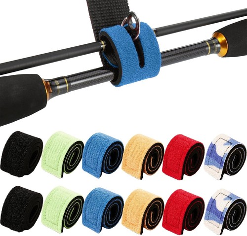 12pcs fishing rod straps - rod,