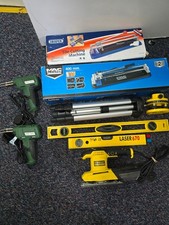 Job Lot – Power Tools & Hand Tools – Tile Cutters, Stanley Sander– Used Work