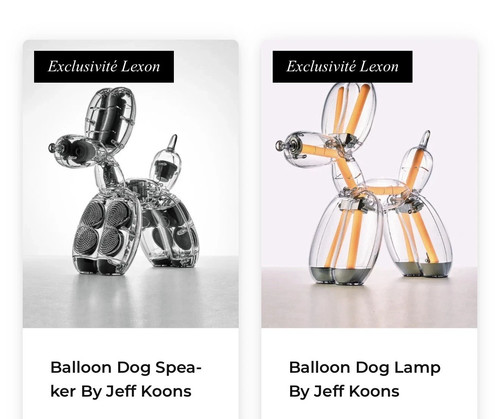 Jeff koons lexon balloon - jeff,