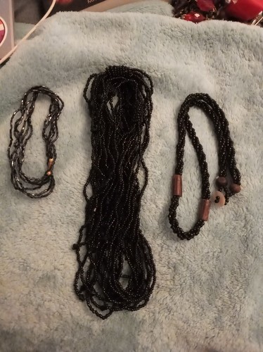 Beaded necklaces - 3,