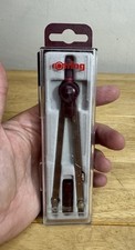 Rotring R529117 Compact Compass Set 2 Pieces in Case Made in Germany