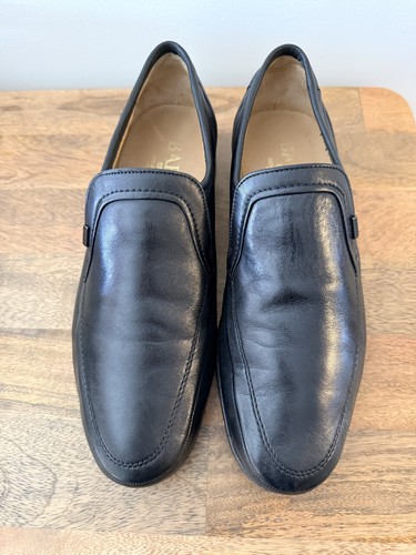 Barker england black leather - black,