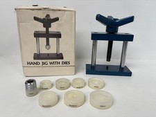 Watch Hand Press Jig & 8 x Dies Watch Case/Closing Repair Tool
