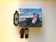 *Bike Gear* Phone Holder- Indicator lights- Red & White Rear Lights