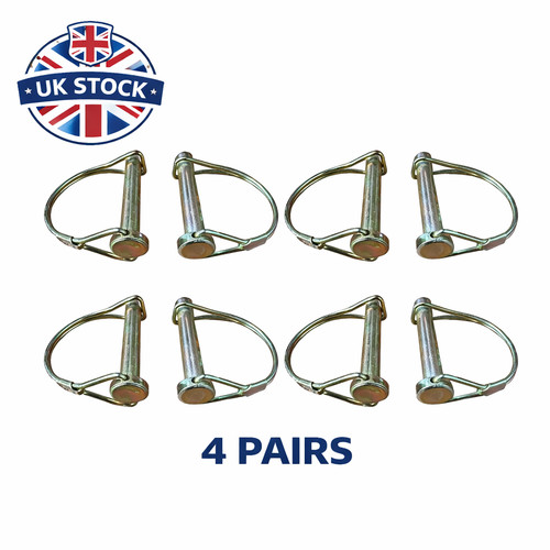 8mm lynch pins d - d, clip