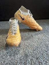 Nike Mercurial Superfly 9 Elite Vapor 15 FG Football Boots Size Uk 8.5 Orange 