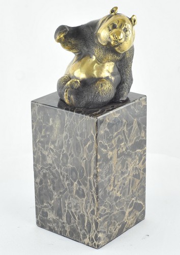 Statue panda wildlife art deco - art,