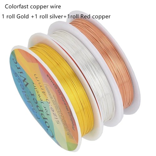 Copper craft wire jewellery - copper,