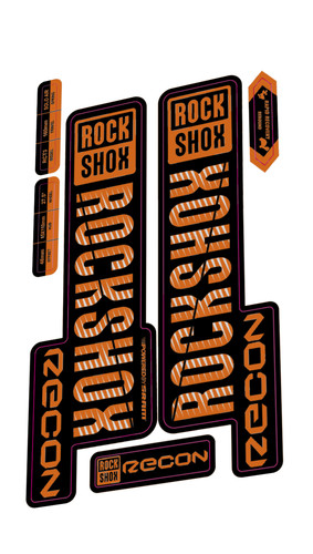Rockshox recon fork - fork, decal