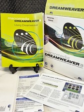 VINTAGE MACROMEDIA DREAMWEAVER 3 EDUCATION VERSION BOXED SOFTWARE WITH MANUALS
