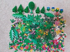 Lego Mixed lot of plant, trees, flowers, foliage. Vintage trees. Bundle