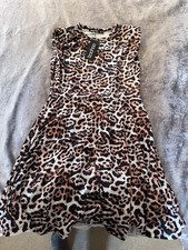 Boohoo Dress Size 8 Leopard