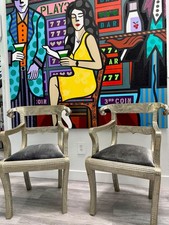 VINTAGE REAL SILVER CHAIRS