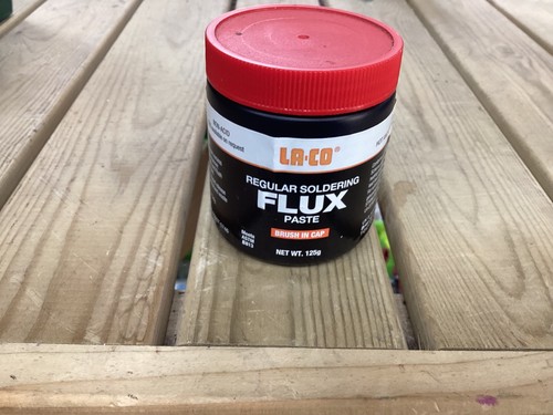 Laco soldering flux - soldering,