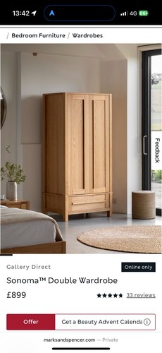 Sonoma solid oak double - sonoma,