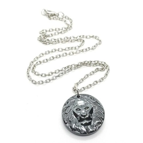 Lion judah hematite pendant - of,