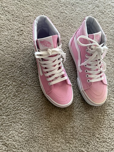 Pink vans sk8 high - pink, high-top