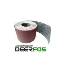 Emery Cloth Backed Stiff Sandpaper Roll DEERFOS for Drum Sanders Wide 100mm HQ