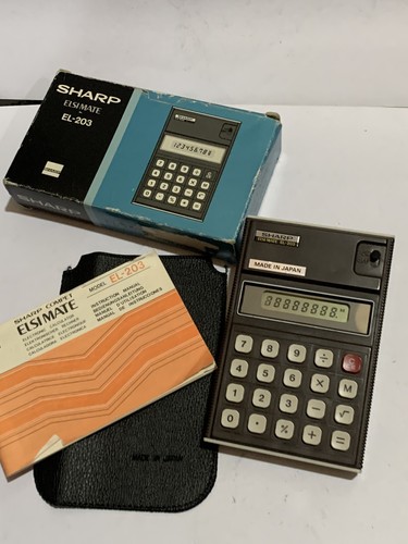 Vintage sharp lcd collectable - ,