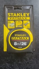 stanley fatmax tape measure 8m